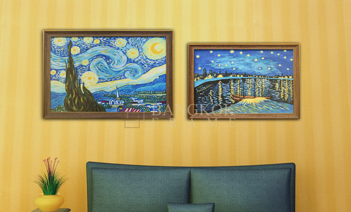 กรอบรูป ภาพสีน้ำมัน